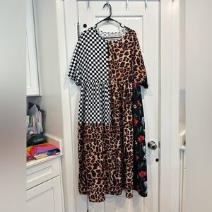 Dressed in LALA Normal Gets You Nowhere Oversized Dress